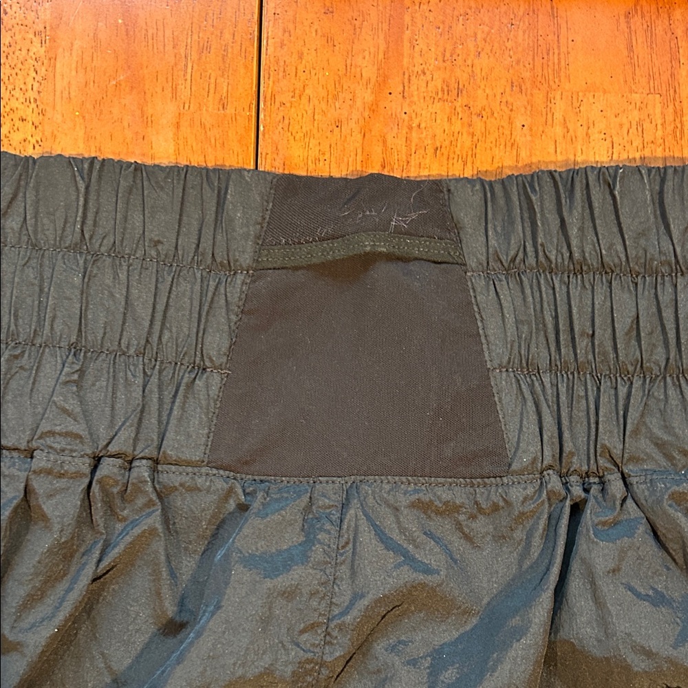 Black High-Waist Free People Shorts - Picture 4 of 4